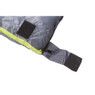 Camp Gear slaapzak festival - 190x75 cm - grijs/lime