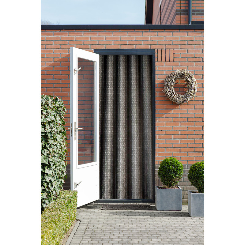 2LIF deurgordijn Trinidad - helder - 90x210 cm 