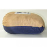 Vivere reishangmat parachute - 2-persoons - beige/marine blauw