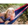 Vivere reishangmat parachute - 2-persoons - marine blauw/rood