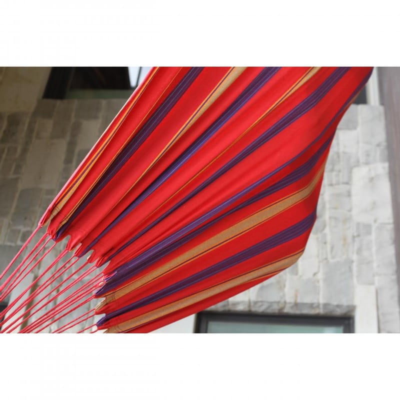 Vivere hangmat Braziliaans - 2-persoons - regal red