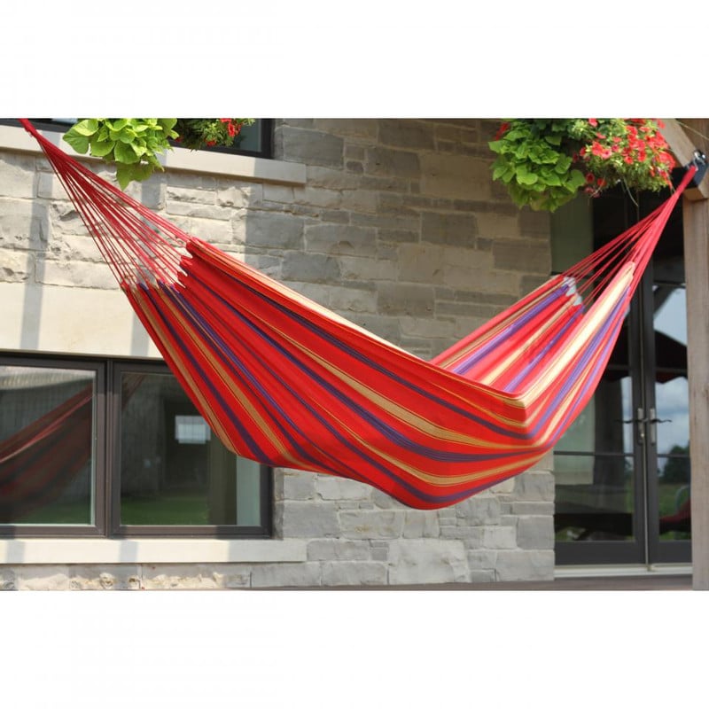 Vivere hangmat Braziliaans - 2-persoons - regal red