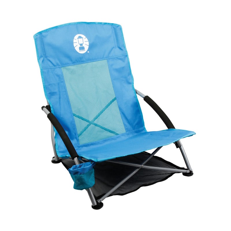 Coleman strandstoel low sling - blauw