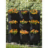 Nature plantentas - 9 zakken - zwart