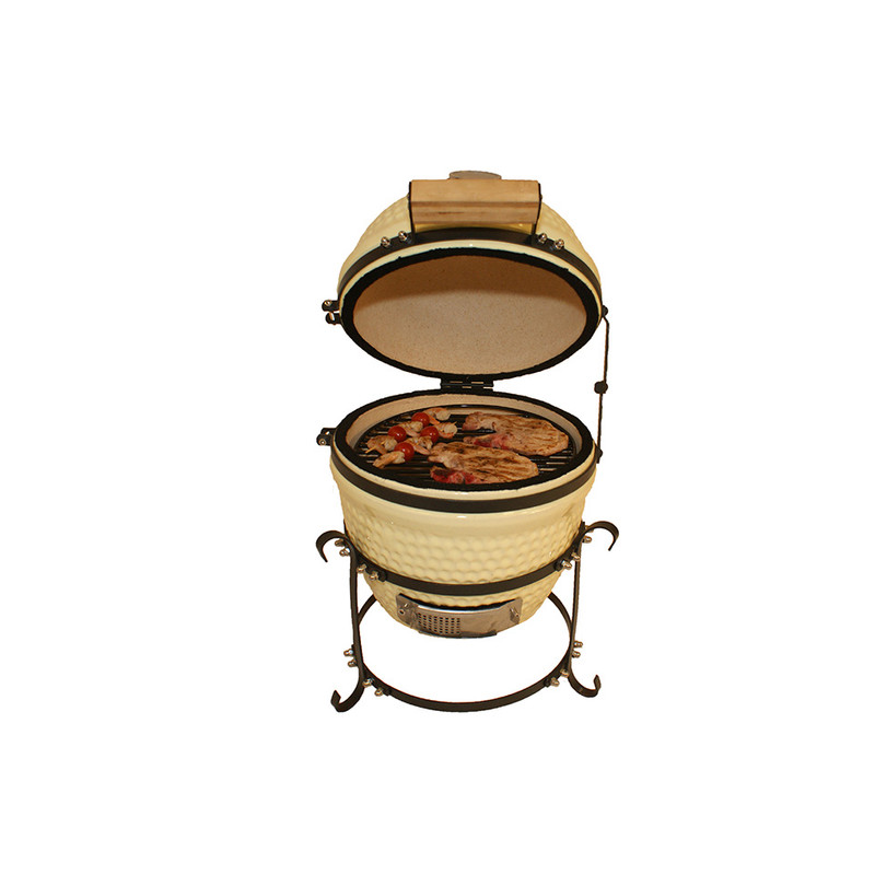 Patton Kamado grill lifestyle - 13" - crème