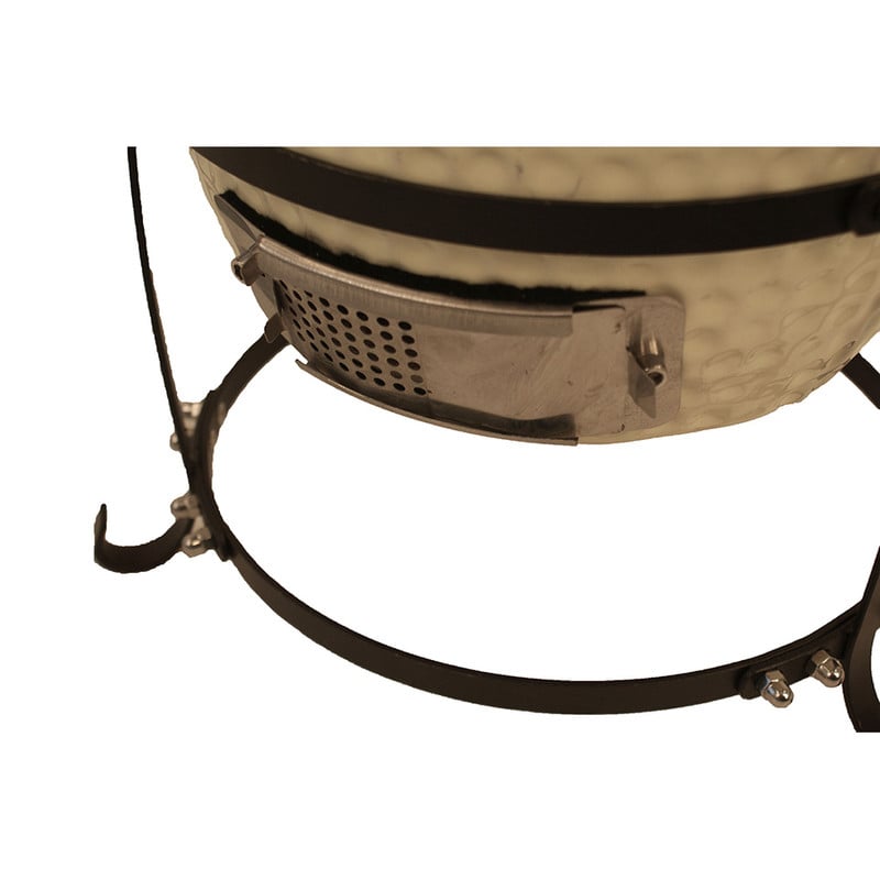Patton Kamado grill lifestyle - 13" - crème