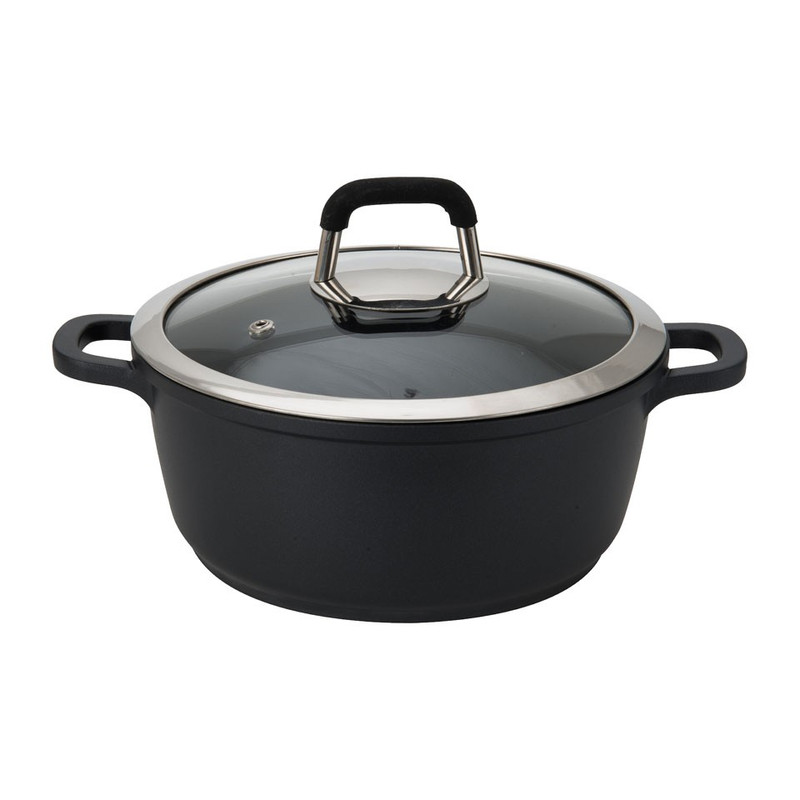 Braadpan gegoten aluminium - 20 cm 