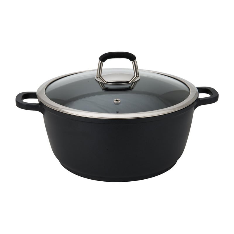 Braadpan gegoten aluminium - 24 cm 