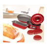 Guardini bakvormen - 8-delig - rood 