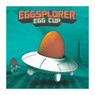 Mustard Fun dining eierdop - eggsplorer - wit