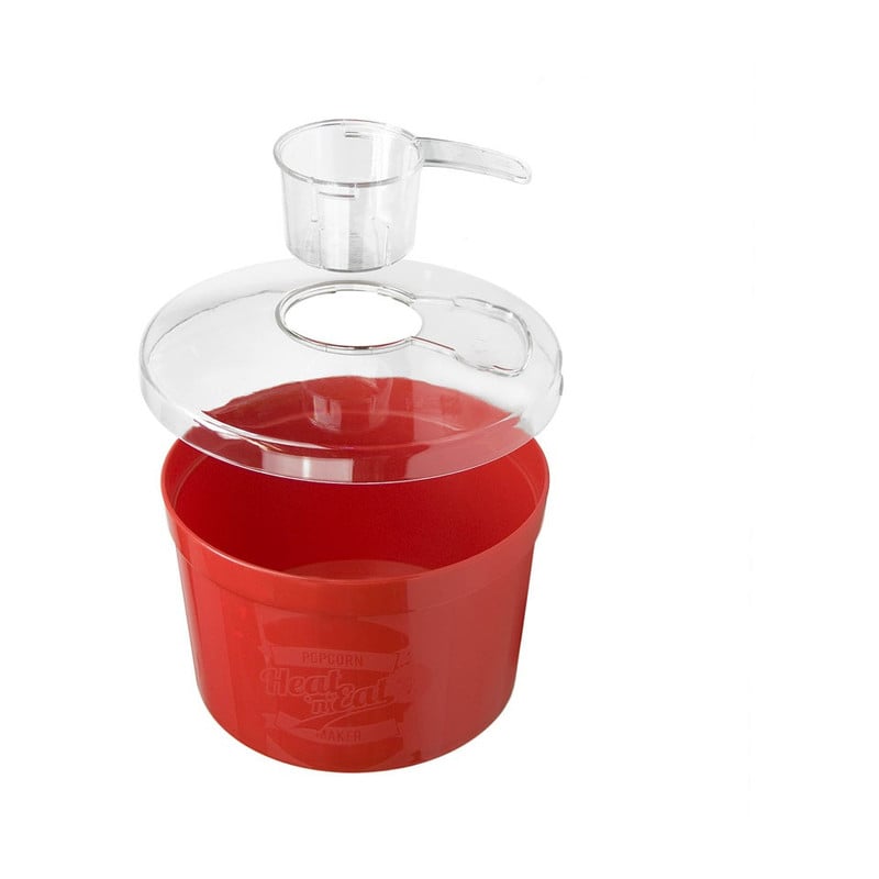 Mustard Fun cooking popcornmaker heat 'n' eat - rood