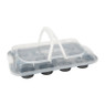 Muffinvorm met deksel - 37x26x6.8 cm