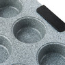Muffinvorm met granietcoating - 12 cups 