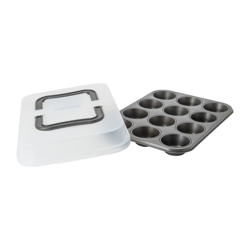 Guardini muffin bakvorm - 35.5x27 cm - oranje