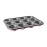 Guardini muffin bakvorm - 12 cups - roze