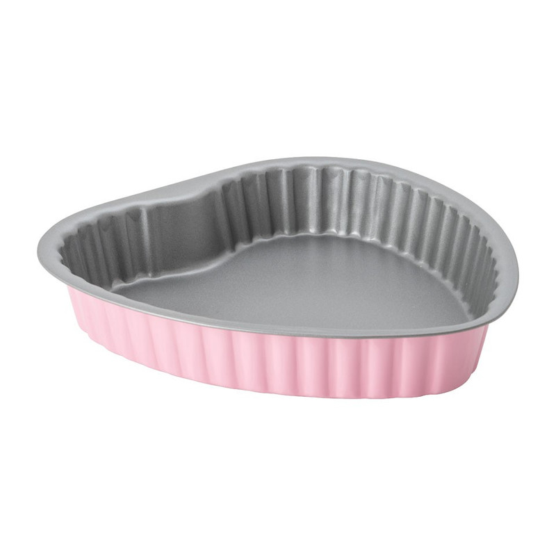 Guardini bakvorm hartvorm - 25 cm - roze