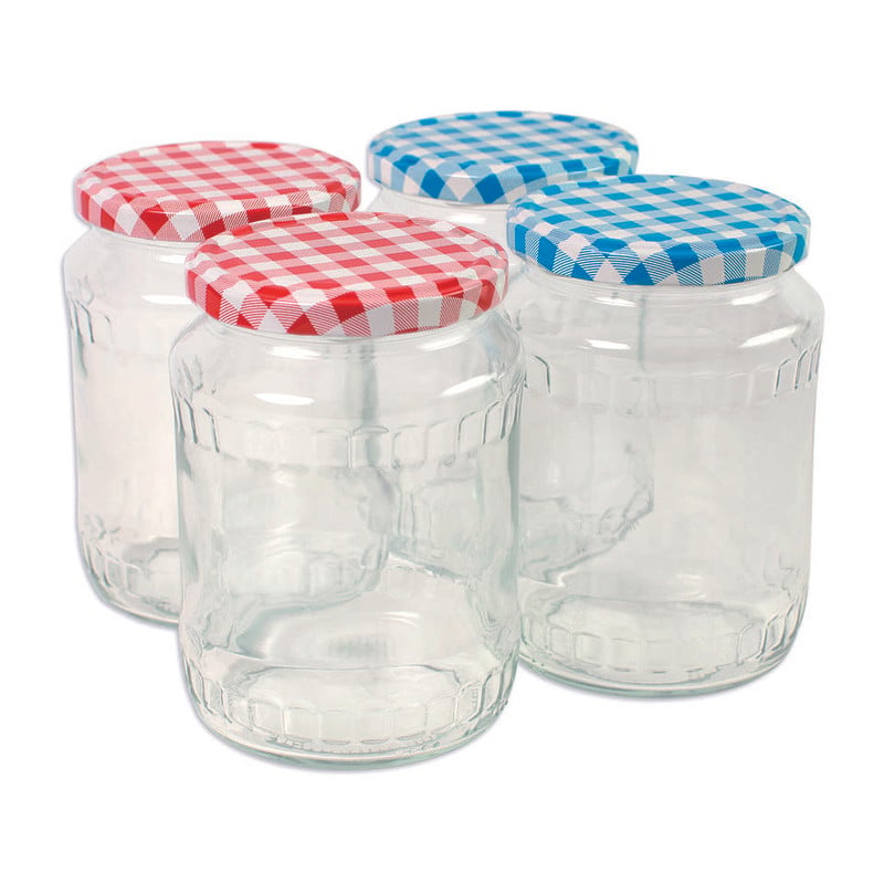 Inmaakpot - 720 ml - set van 4 