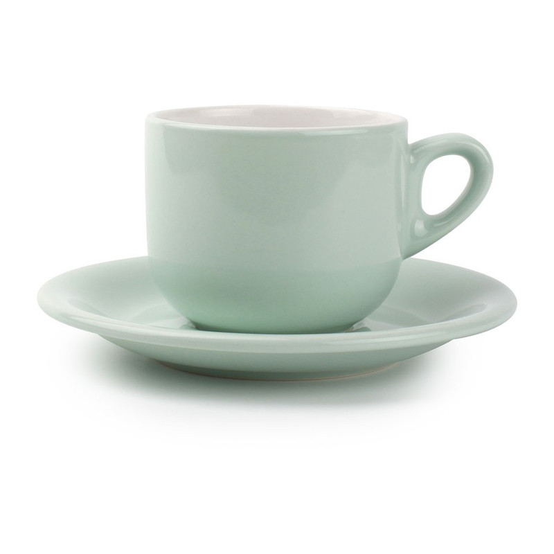 Kop en schotel essence - 20 cl - muntgroen