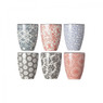 Cosy&Trendy beker Delirio - set van 6