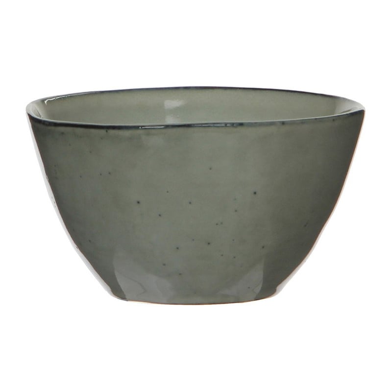 Mica schaal Tabo - 11 cm - grijs