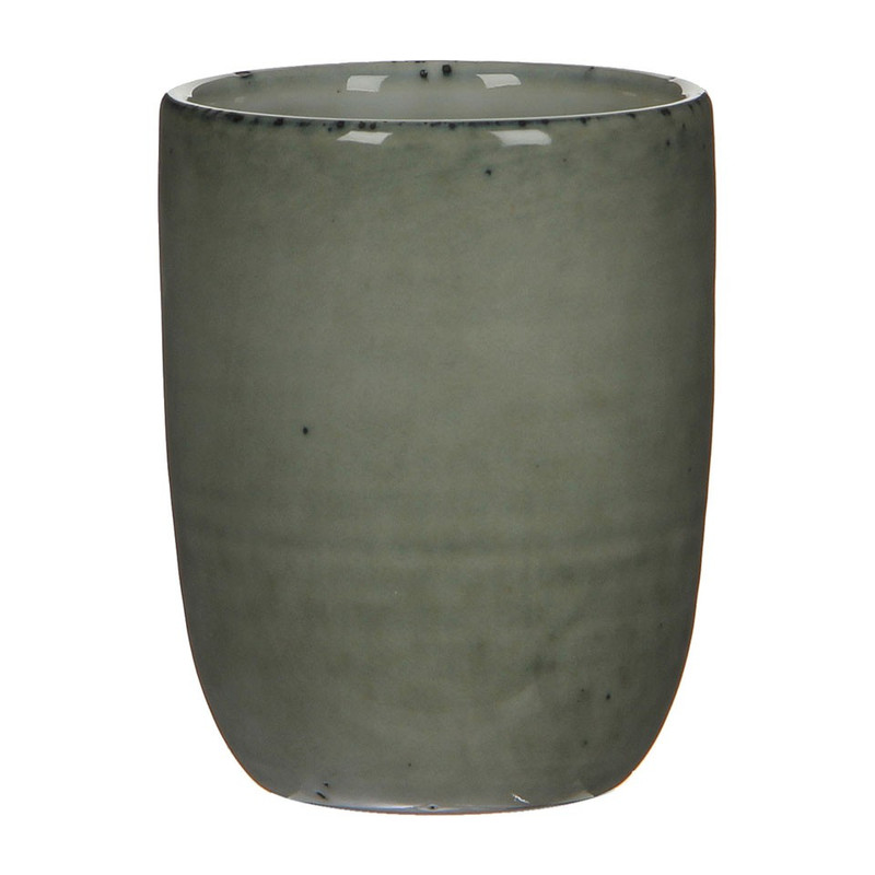 Mica beker Tabo 7.5 cm - grijs