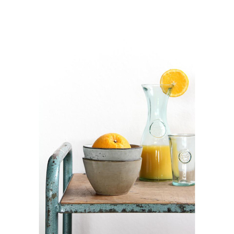 Mica schaal Tabo - 11 cm - crème