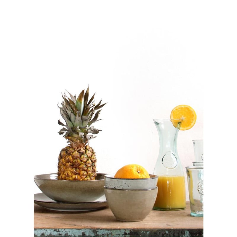 Mica schaal Tabo - 11 cm - crème