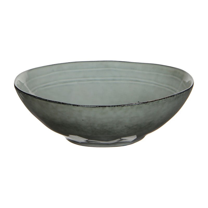 Mica schaal Tabo - 20 cm - grijs