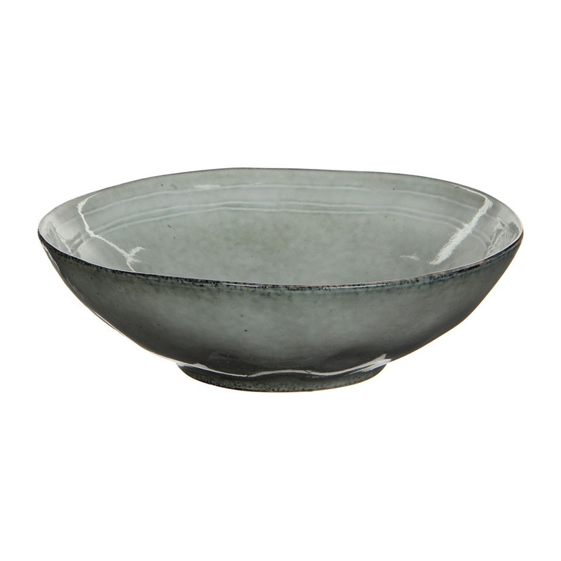 Mica schaal Tabo - 30.5 cm - grijs