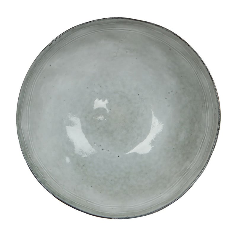 Mica bord Tabo - 20.5 cm - grijs