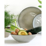Mica bord Tabo - 20.5 cm - grijs