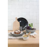 Mica bord Tabo - 26.5 cm - crème