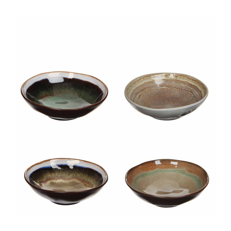 Mica schalen Todi - 11.5 cm - set van 4