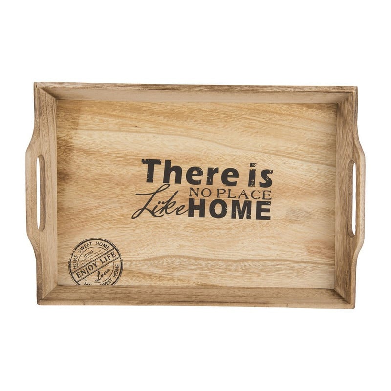 Cosy&Trendy dienblad home - 42x29x6 cm - set van 2