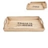 Cosy&Trendy dienblad home - 42x29x6 cm - set van 2