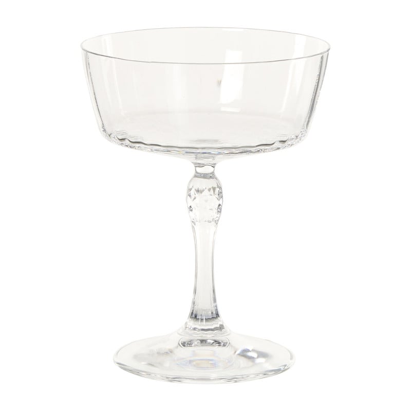 Cocktail coupeglas america - transparant - 275 ml