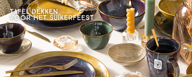 suikerfeest tafel dekken eid al-fitr