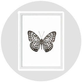 Witte fotolijsten