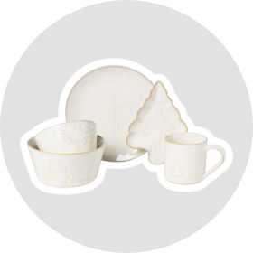 Kerstservies