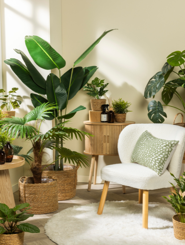 Planten decoratie kamer