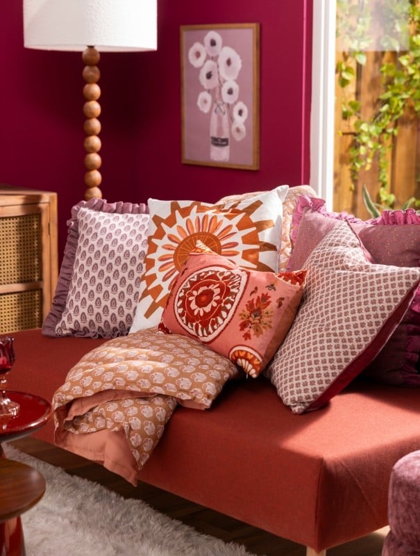 Comfort red bankje