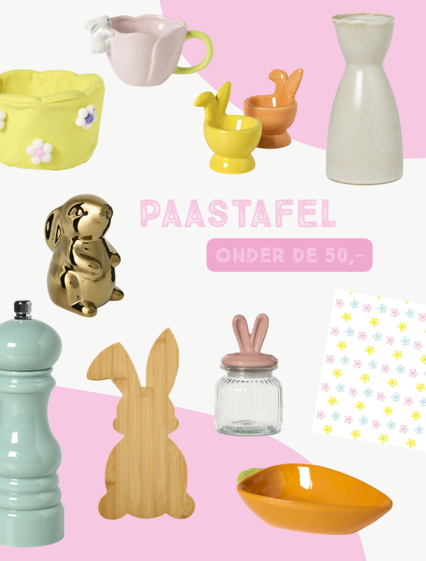 Paastafel onder de 50 euro!